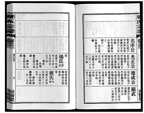 [胡]胡氏宗谱_7卷首1卷 (安徽) 胡氏家谱_六.pdf