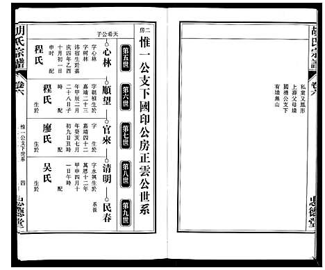 [胡]胡氏宗谱_8卷 (安徽) 胡氏家谱_六.pdf