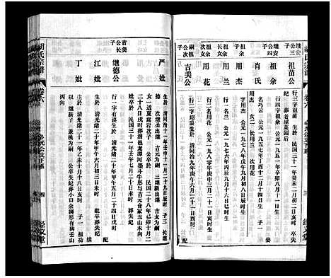 [胡]胡氏宗谱_8卷首1卷 (安徽) 胡氏家谱_四.pdf