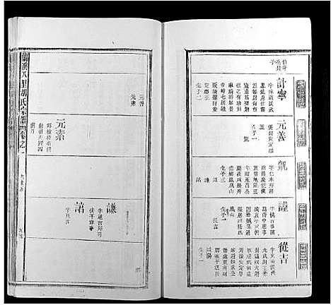 [胡]兰溪八里胡氏宗谱_6卷首末各1卷 (安徽) 兰溪八里胡氏家谱_二.pdf