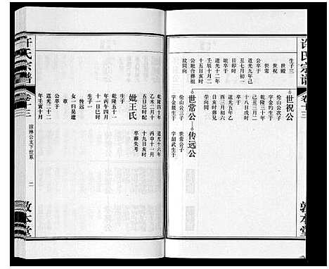 [许]许氏宗谱_14卷首1卷末1卷 (安徽) 许氏家谱_十四.pdf