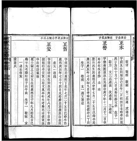 [许]黄华许氏宗谱 (安徽) 黄华许氏家谱_三.pdf