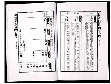 [黄]桐城黄氏宗谱 (安徽) 桐城黄氏家谱_二十六.pdf