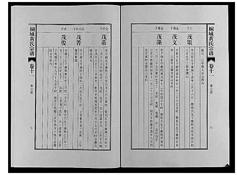 [黄]桐城黄氏宗谱_36卷 (安徽) 桐城黄氏家谱_十三.pdf