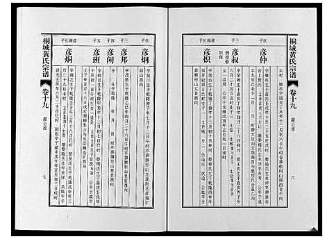 [黄]桐城黄氏宗谱_36卷 (安徽) 桐城黄氏家谱_二十一.pdf