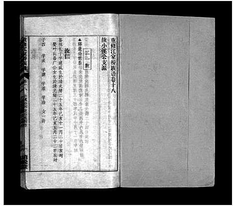 [江]重修江家桥族谱_27卷_含首1卷-江氏族谱-重修江家桥族谱 (安徽) 重修江家桥家谱_十八.pdf