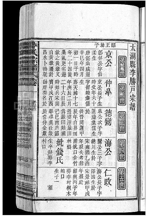 [李]李氏宗谱_6卷首3卷 (安徽) 李氏家谱_三.pdf