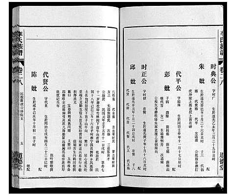 [李]李氏族谱_70卷首1卷末1卷 (安徽) 李氏家谱_二十二.pdf