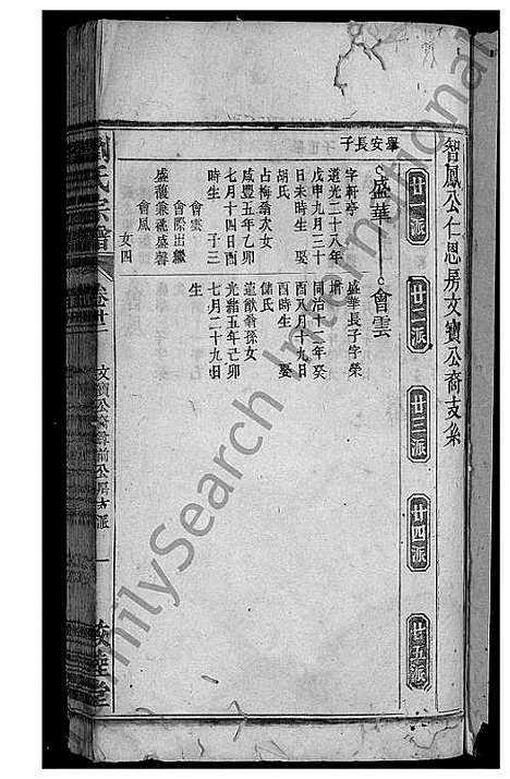 [刘]刘氏宗谱_32卷 (安徽) 刘氏家谱_二十九.pdf