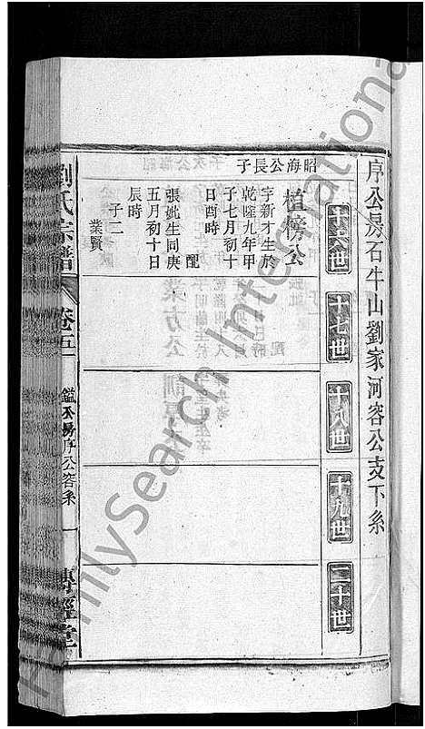 [刘]刘氏宗谱_55卷首末各1卷 (安徽) 刘氏家谱_四十三.pdf