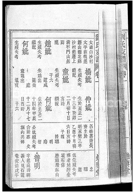 [刘]刘氏支谱_残卷 (安徽) 刘氏支谱_二.pdf