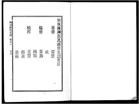 [刘]陈洲刘氏支谱_10卷 (安徽) 陈洲刘氏支谱_一.pdf