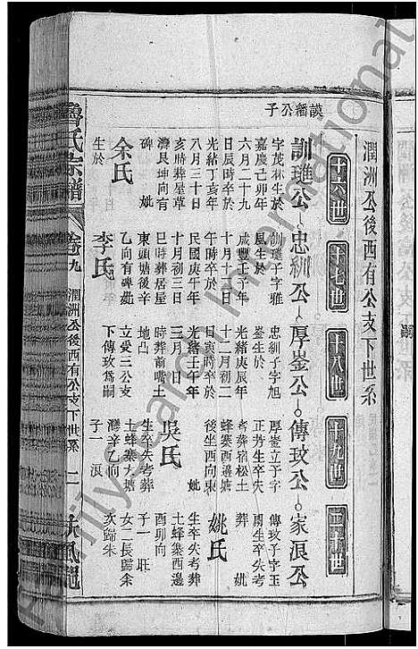 [鲁]鲁氏宗谱_13卷首2卷-太湖县鲁氏宗谱 (安徽) 鲁氏家谱_十一.pdf