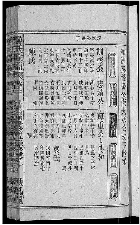 [鲁]鲁氏宗谱_13卷首2卷-太湖县鲁氏宗谱 (安徽) 鲁氏家谱_十四.pdf