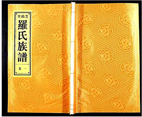 [罗]罗氏宗谱_4卷 (安徽) 罗氏家谱_一.pdf