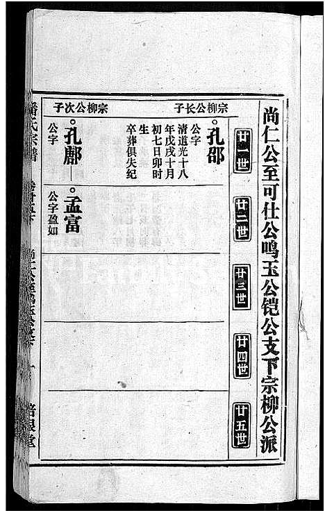 [潘]马鞍山潘氏宗谱_房传10卷_世系42卷_契约6卷首1卷-潘氏宗谱 (安徽) 马鞍山潘氏家谱_二十六.pdf