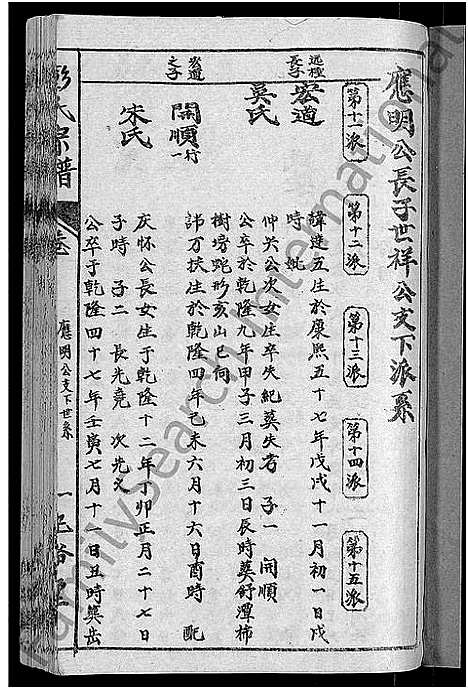 [彭]彭氏宗谱_11卷_末1卷 (安徽) 彭氏家谱_三.pdf