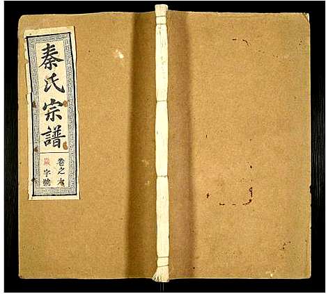 [秦]秦氏宗谱 (安徽) 秦氏家谱_六.pdf