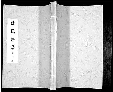 [沈]沈氏宗谱_全1卷 (安徽) 沈氏家谱.pdf