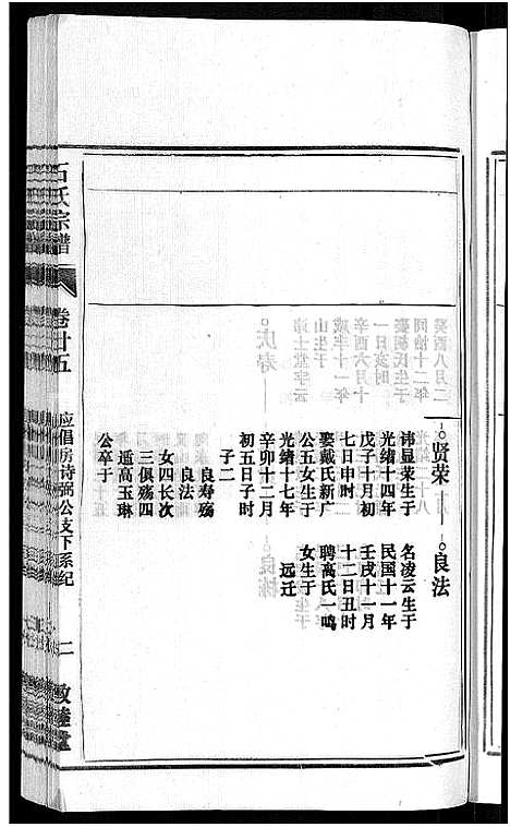 [石]石氏宗谱_27卷首末各1卷 (安徽) 石氏家谱_二十九.pdf