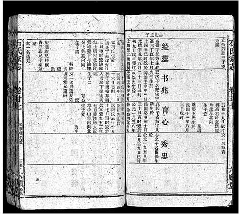 [石]石氏家志_40卷首1卷 (安徽) 石氏家志 _三十一.pdf