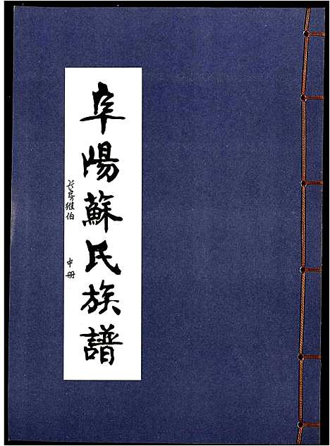 [苏]阜阳苏氏族谱_续卷 (安徽) 阜阳苏氏家谱_八.pdf