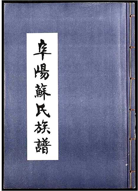 [苏]阜阳苏氏族谱_续卷 (安徽) 阜阳苏氏家谱_三十.pdf