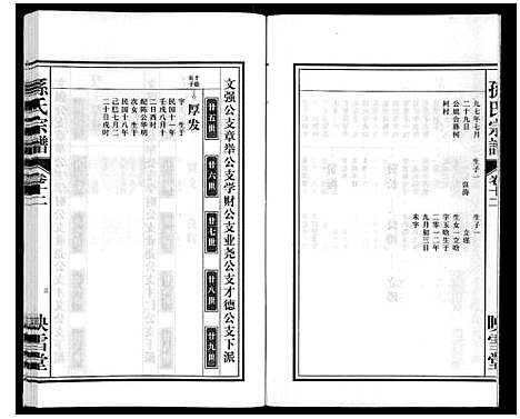 [孙]孙氏宗谱 (安徽) 孙氏家谱_十二.pdf