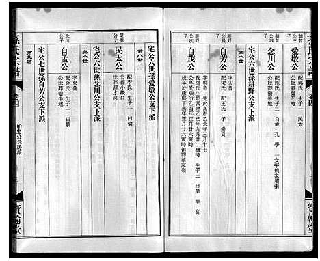 [孙]孙氏宗谱 (安徽) 孙氏家谱_五.pdf