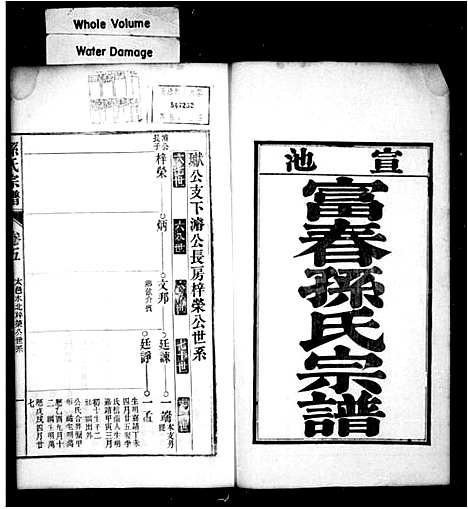 [孙]宣池富春孙氏宗谱_10卷-孙氏宗谱 (安徽) 宣池富春孙氏家谱_二.pdf