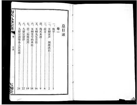 [陶]陶氏九修宗谱_28卷 (安徽) 陶氏九修家谱_一.pdf