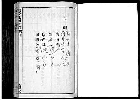 [陶]陶氏九修宗谱_28卷 (安徽) 陶氏九修家谱_六.pdf