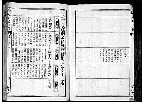 [陶]陶氏九修宗谱_28卷 (安徽) 陶氏九修家谱_十.pdf