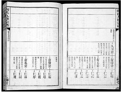 [陶]陶氏九修宗谱_28卷 (安徽) 陶氏九修家谱_十七.pdf