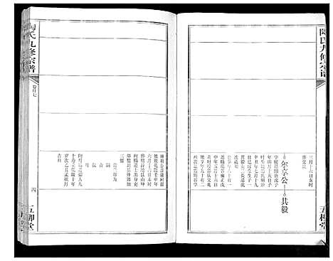 [陶]陶氏九修宗谱_28卷 (安徽) 陶氏九修家谱_二十七.pdf