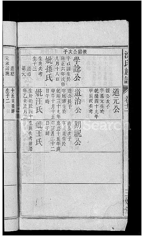 [涂]涂氏族谱_总卷数不详 (安徽) 涂氏家谱_十二.pdf