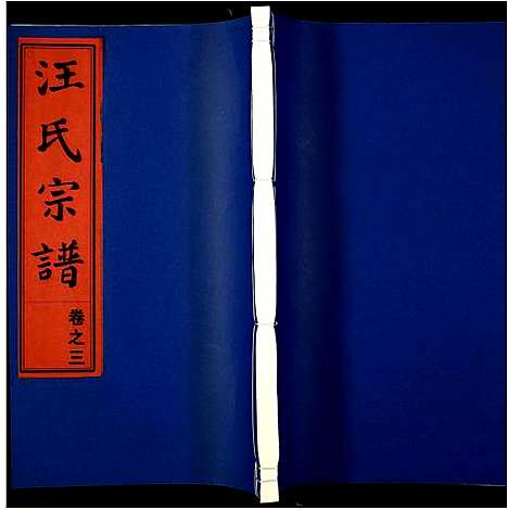 [汪]汪氏宗谱 (安徽) 汪氏家谱_三.pdf