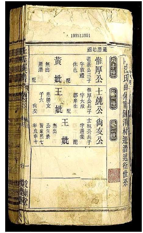 [汪]汪氏宗谱 (安徽) 汪氏家谱_一.pdf