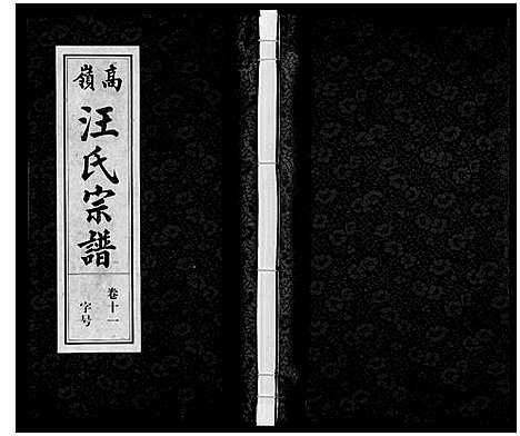 [汪]高岭汪氏宗谱 (安徽) 高岭汪氏家谱_十一.pdf