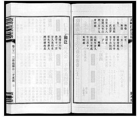 [汪]高岭汪氏宗谱 (安徽) 高岭汪氏家谱_二十一.pdf