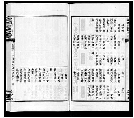 [汪]高岭汪氏宗谱 (安徽) 高岭汪氏家谱_二十一.pdf