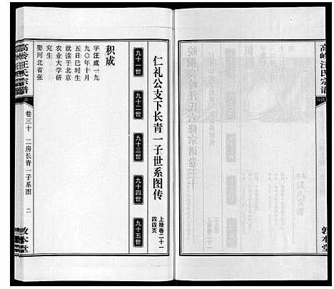 [汪]高岭汪氏宗谱 (安徽) 高岭汪氏家谱_三十.pdf