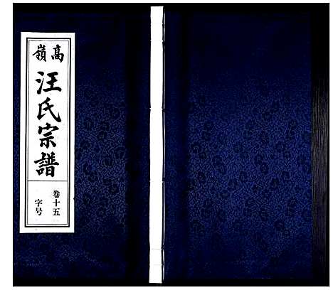 [汪]高岭汪氏宗谱 (安徽) 高岭汪氏家谱_十五.pdf