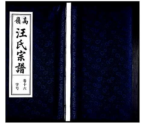 [汪]高岭汪氏宗谱 (安徽) 高岭汪氏家谱_十六.pdf