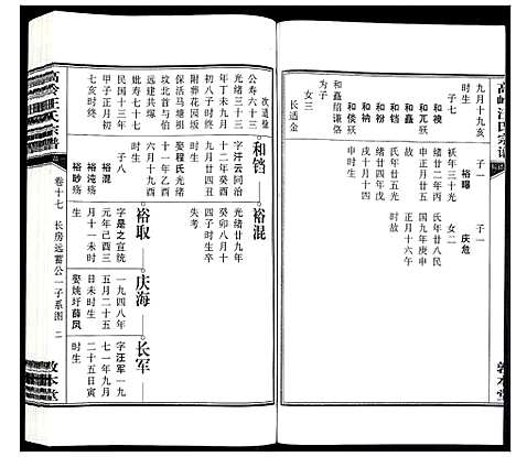 [汪]高岭汪氏宗谱 (安徽) 高岭汪氏家谱_十七.pdf