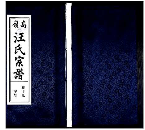 [汪]高岭汪氏宗谱 (安徽) 高岭汪氏家谱_十九.pdf