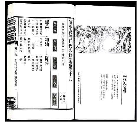 [汪]高岭汪氏宗谱 (安徽) 高岭汪氏家谱_十九.pdf