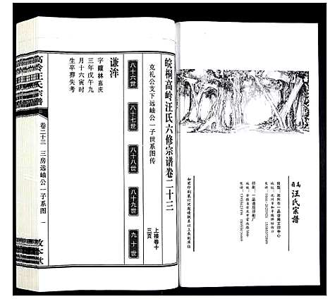 [汪]高岭汪氏宗谱 (安徽) 高岭汪氏家谱_二十三.pdf