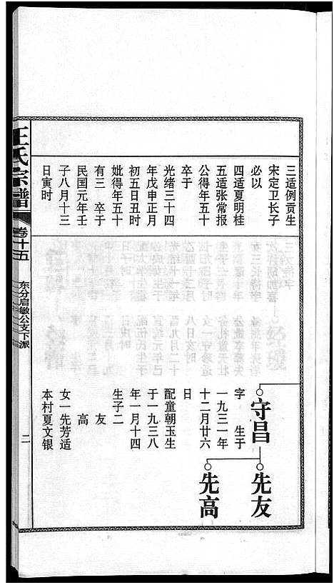 [王]儒须王氏宗谱_18卷-王氏宗谱 (安徽) 儒须王氏家谱_十五.pdf