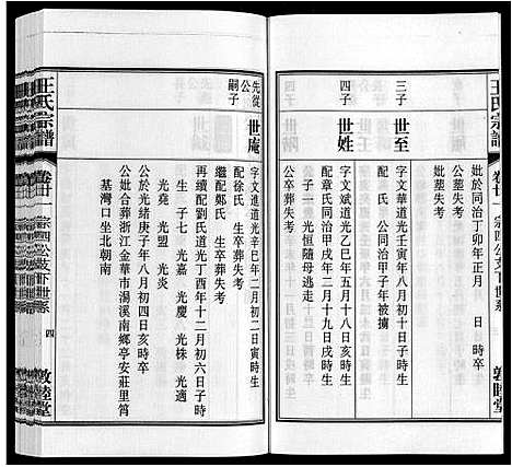 [王]王氏宗谱_23卷末1卷 (安徽) 王氏家谱_二十六.pdf